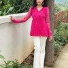 RANI BANDHANI GEORGETTE CLAIRE TOP