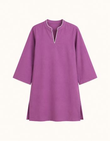 SOLID PURPLE FARSI SET