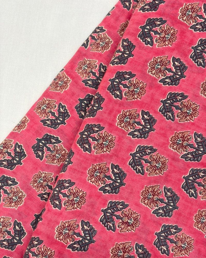 LIGHT PINK FLORAL MOTIF AFGHANI SET