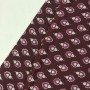 DARK PURPLE BLUE LITTLE MOTIF A LINE KURTI