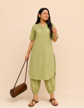PISTA GREEN OFFICE WEAR SET
