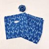 INDIGO LITTLE PEACOCK MOTIF NIGHT SET