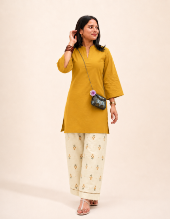 SOLID YELLOW FARSI SET