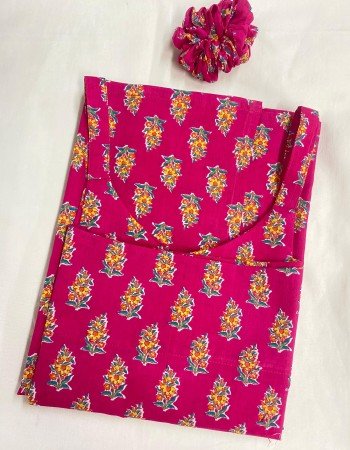 RANI LITTLE MOTIFS LONG STRAIGHT KURTI