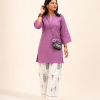 SOLID PURPLE FARSI SET