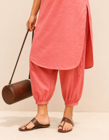 SALMON PINK OFFICE WEAR SET