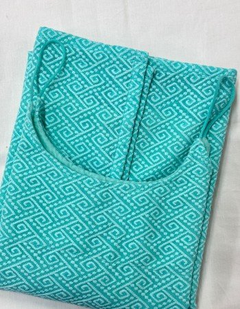 FEROZI 2.0 CHIKANKARI LONG STRAIGHT KURTI