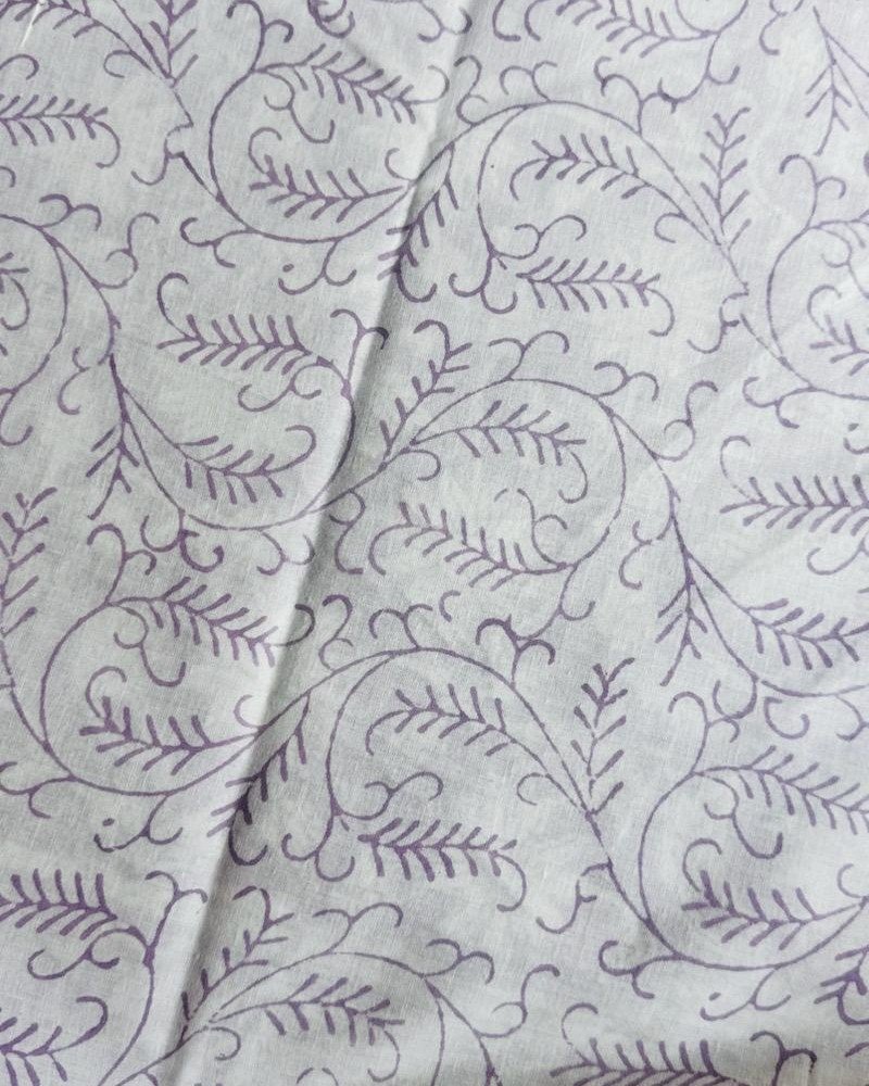 LAVENDER FLORAL COTTON SUIT SET