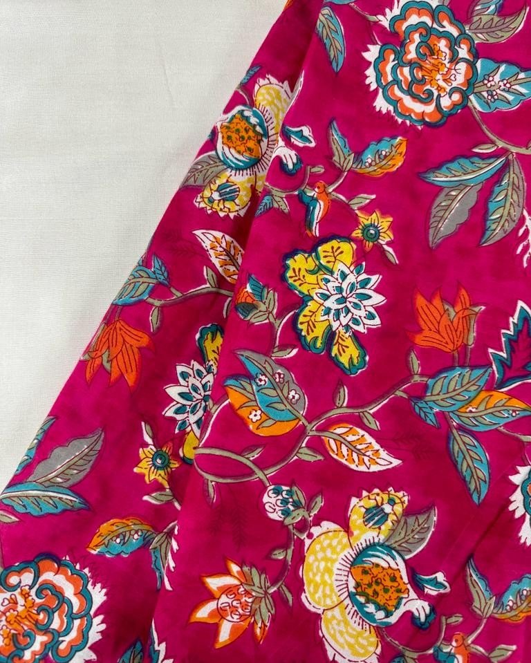 RANI FLORAL KURTA BOTTOM SET