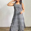 BLACK LITTLE LEAF KURTA BOTTOM SET