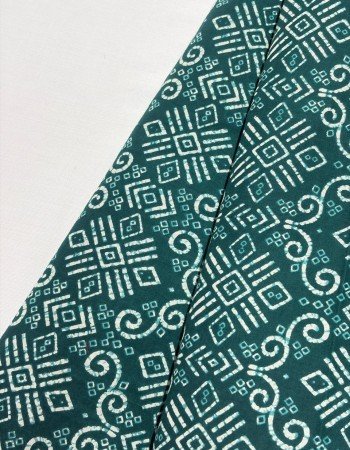 TEAL BANDHANI MOTIF POTLI BAG