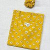 YELLOW FLOWER BOOTA LONG STRAIGHT KURTI