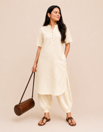 PEACH OFFICE WEAR SET