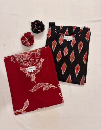 COMBO OF 2 LONG STRAIGHT KURTIS(S)