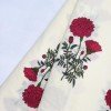 RED FLOWER BOOTA NIGHT SET