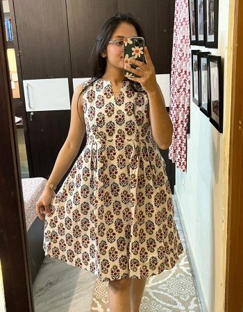 BLACK IKAT UKIYO DRESS