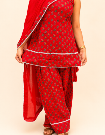 RED FARSI SET