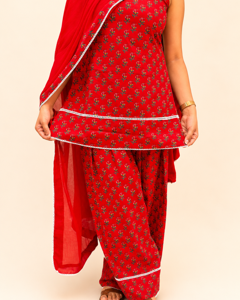 RED FARSI SET