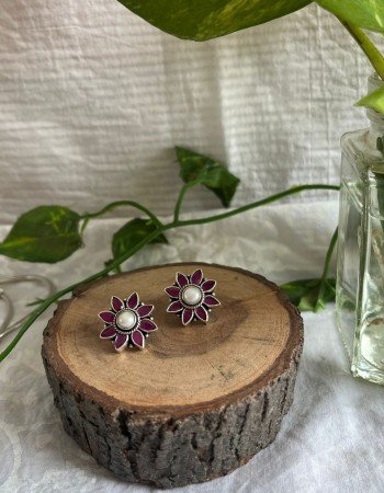 CHANDI RUBY FLOWER SET
