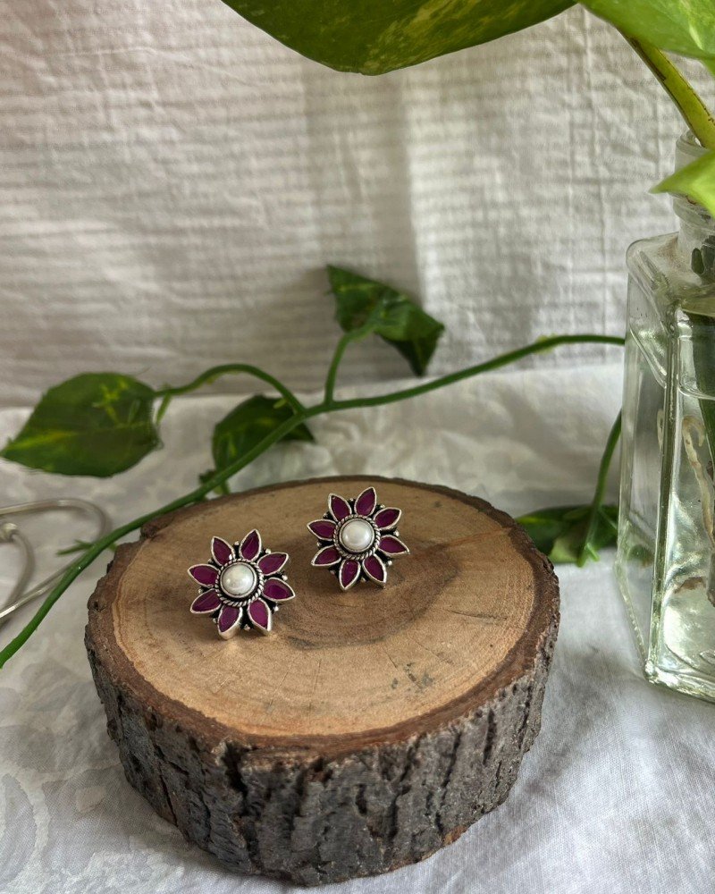 CHANDI RUBY FLOWER SET