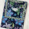 DARK BLUE FLORAL LONG STRAIGHT KURTI