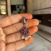 GANESHA SILVER EARRINGS