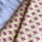 CREAM PURPLE DIAMOND LONG STRAIGHT KURTI