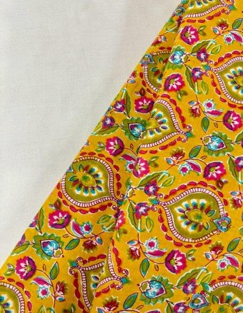 YELLOW MOTIFS NIGHT SET