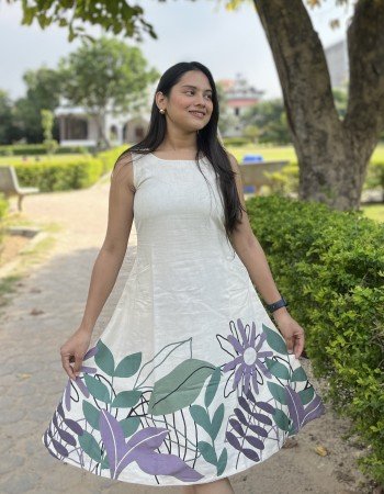AMBER FLORAL MIDI DRESS 