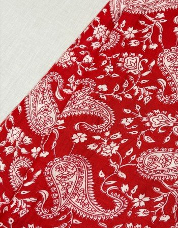 RED MOTIF NIGHT SET