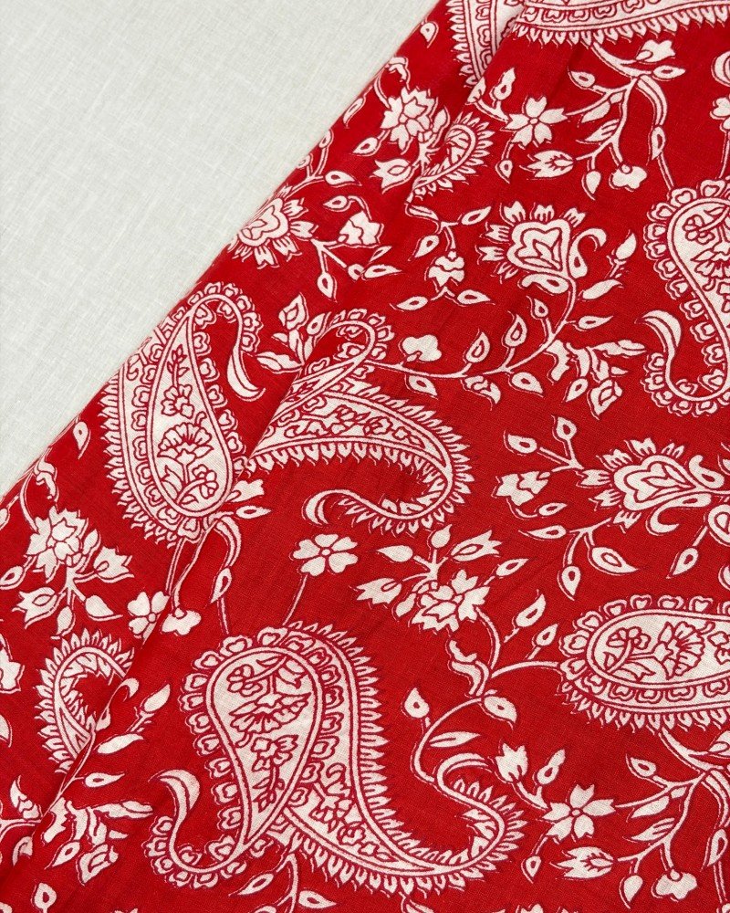 RED MOTIF NIGHT SET