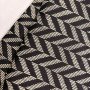 BLACK ZIGZAG KURTA BOTTOM SET