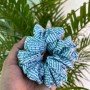 BLUE LINING SCRUNCHY