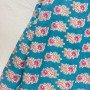 BLUE FLORAL MOTIF NIGHT SET
