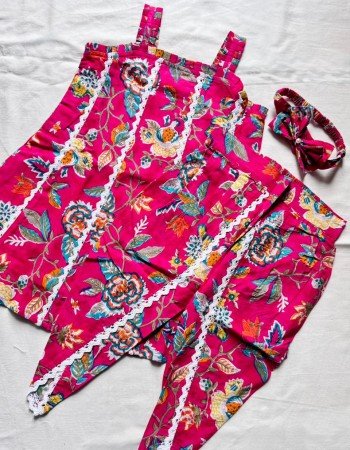 RANI FLORAL AFGANI KIDS DRESS