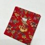 RED FLORAL LONG KURTI