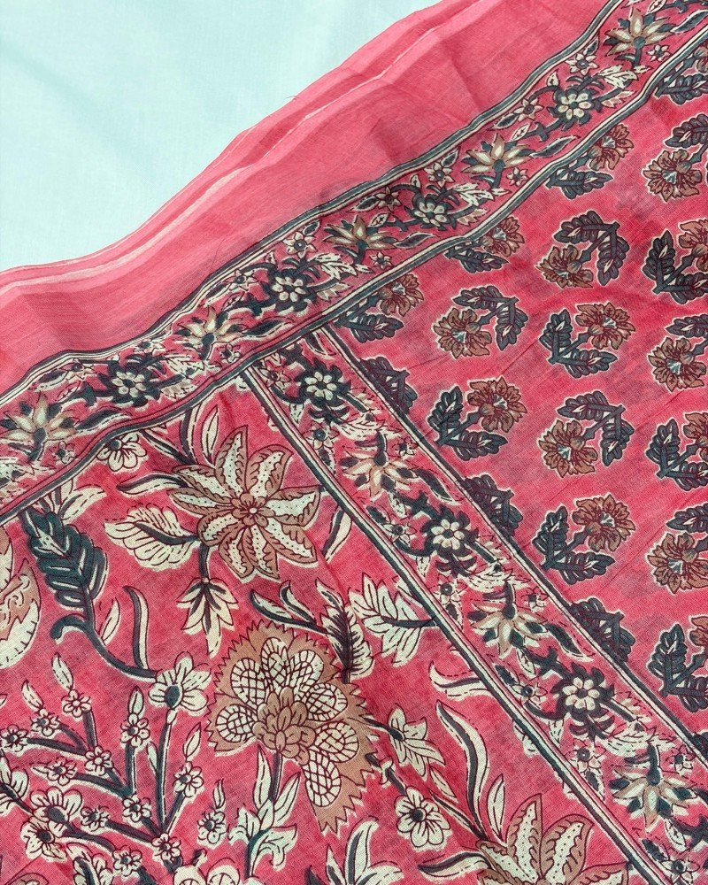 LIGHT PINK FLORAL MOTIF AFGHANI SET