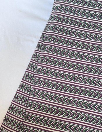 CREAM STRIPES NIGHT SET