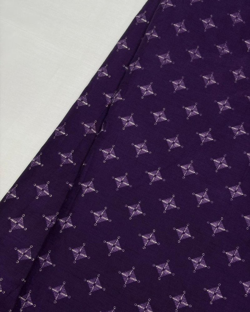 PURPLE BANDHINI ANGRAKHA CHANDNI TOP