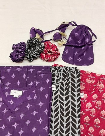 COMBO OF 3 SHORT STRAIGHT KURTIS