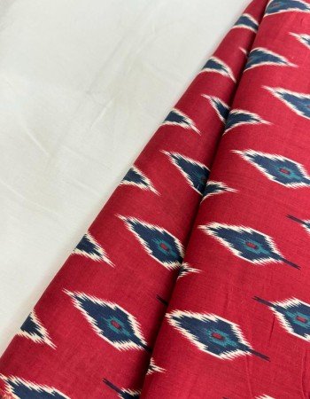 MAROON IKAT ROOH SET