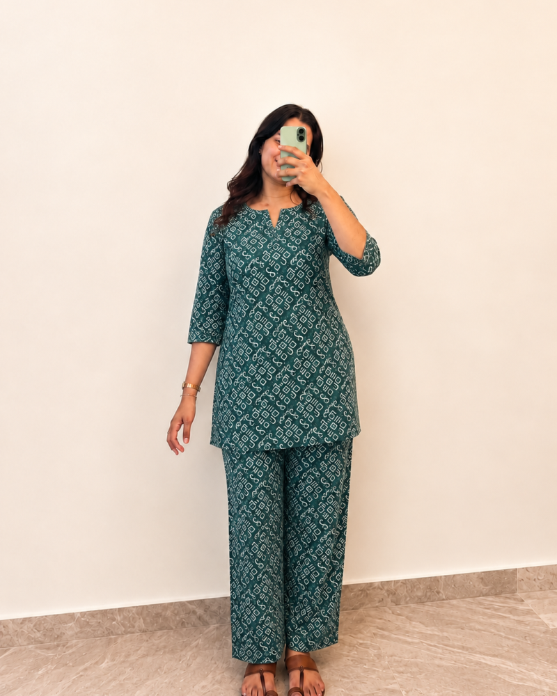 TEAL NIGHT SET