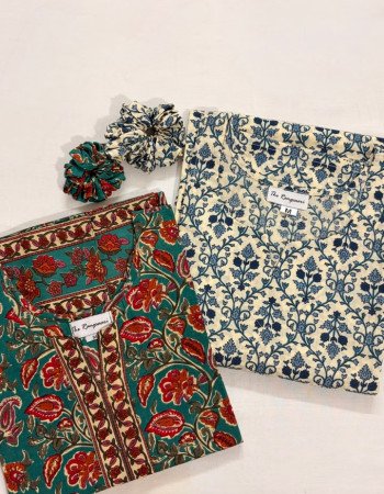 COMBO OF 2 LONG STRAIGHT KURTIS(M)