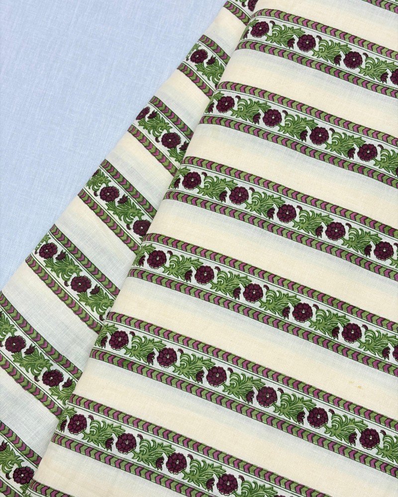 OFF WHITE FLOWER BOOTA A LINE KURTI