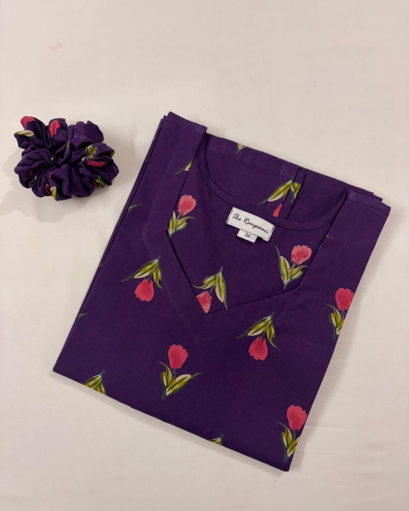 COMBO OF 2 LONG STRAIGHT KURTIS(M)