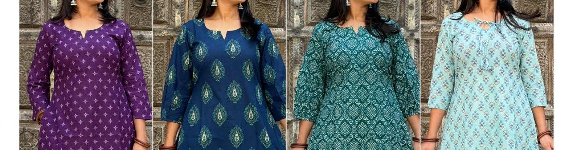 A line Kurti