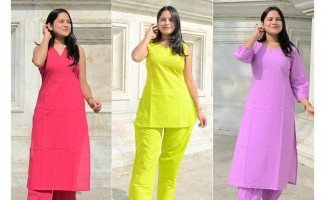 Kurta and bottom sets 