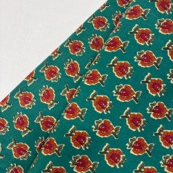 GREEN ORANGE LITTLE  MOTIF NIGHT SET