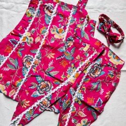 RANI FLORAL AFGANI KIDS DRESS