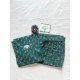 GREEN LITTLE FLORAL MOTIF NIGHT SET